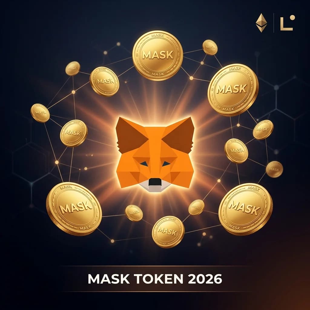 Conceptual illustration of a cryptocurrency wallet and tokens; not an official token announcement